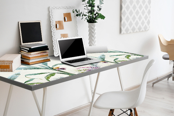Desk mat jungle vegetation