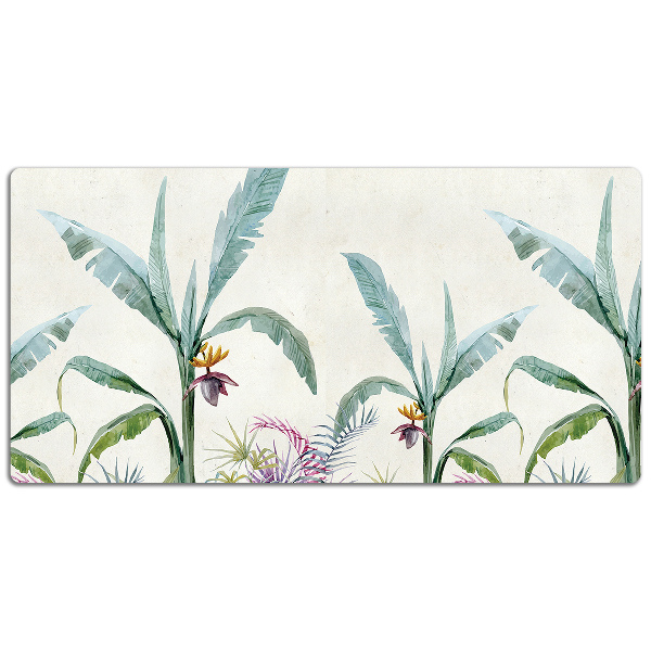 Desk mat jungle vegetation