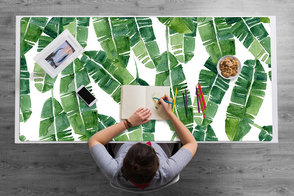 Full desk pad Exotic leaves