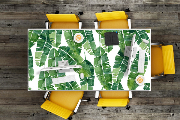 Full desk pad Exotic leaves