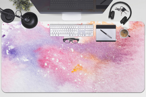 Full desk protector candy stains