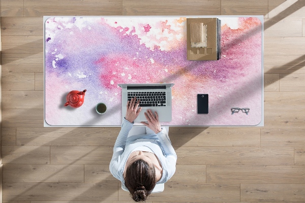 Full desk protector candy stains
