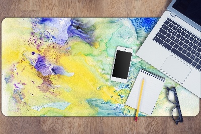 Full desk mat colorful spots