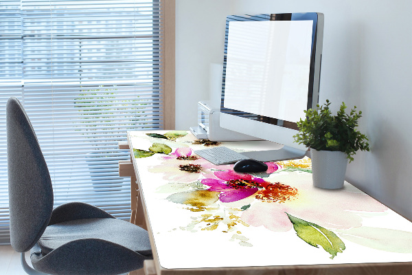 Full desk mat Bouquet of flowers