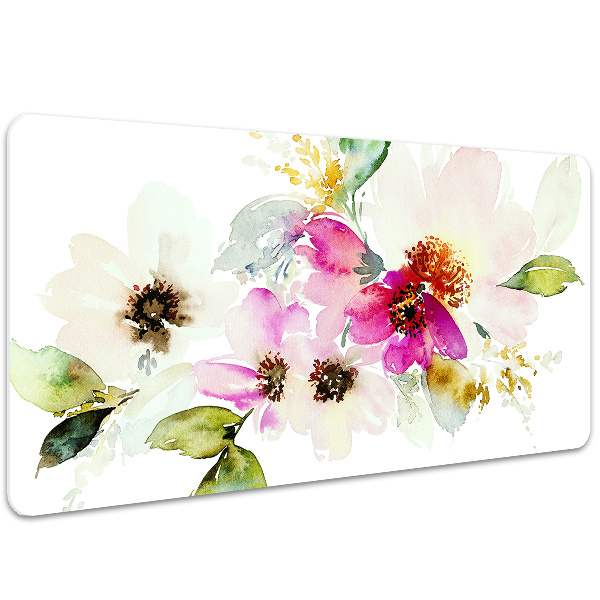 Full desk mat Bouquet of flowers