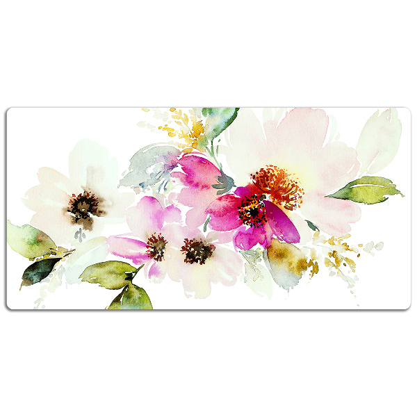Full desk mat Bouquet of flowers