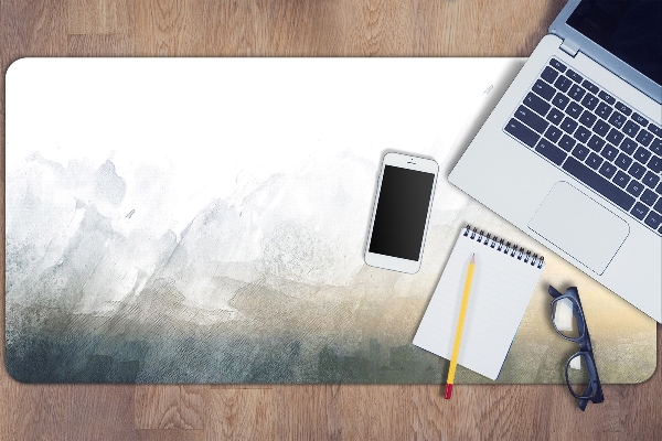 Large desk mat for children Fuji Landscape