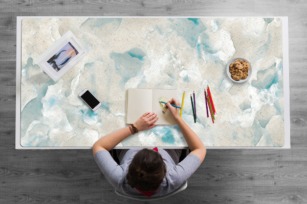 Full desk pad Marble Abstraction
