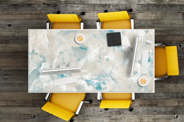 Full desk pad Marble Abstraction