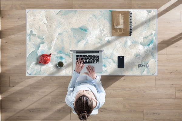 Full desk pad Marble Abstraction