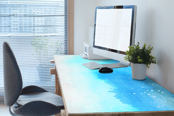 Full desk mat painted sky