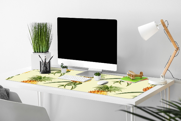 Large desk pad PVC protector pineapple pattern