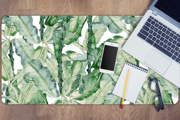 Full desk protector banana leaves