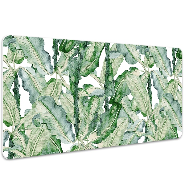 Full desk protector banana leaves
