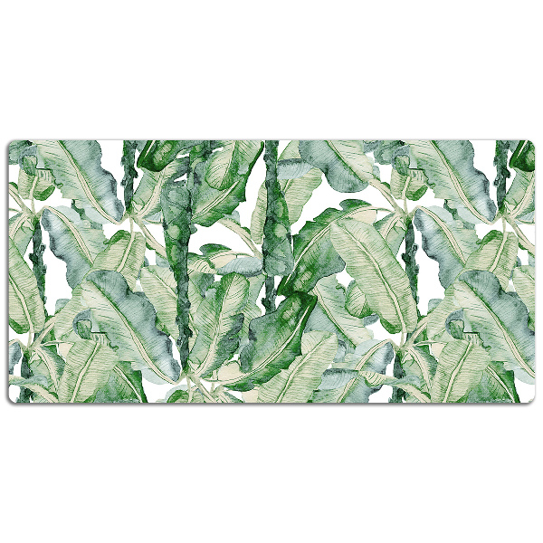Full desk protector banana leaves