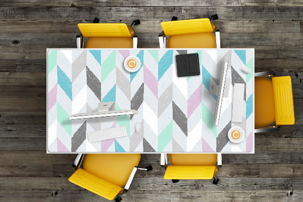 Full desk pad Herringbone fabric