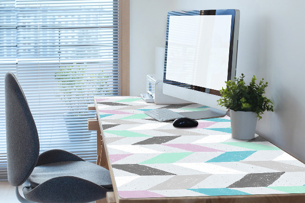 Full desk pad Herringbone fabric