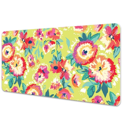 Full desk mat flower Garden