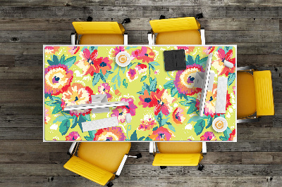 Full desk mat flower Garden