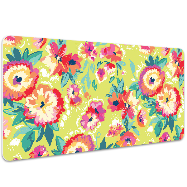 Full desk mat flower Garden