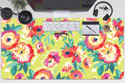 Full desk mat flower Garden