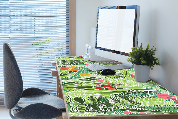 Large desk mat for children Wild meadow