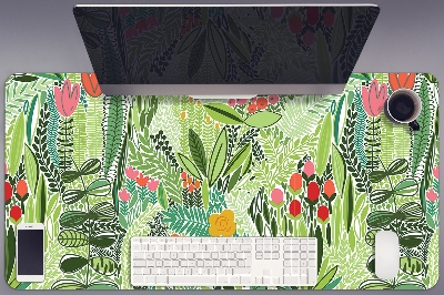 Large desk mat for children Wild meadow