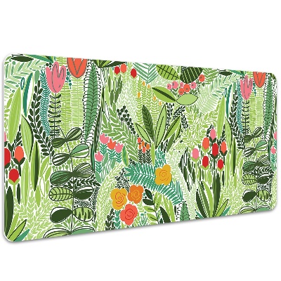 Large desk mat for children Wild meadow