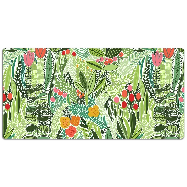 Large desk mat for children Wild meadow
