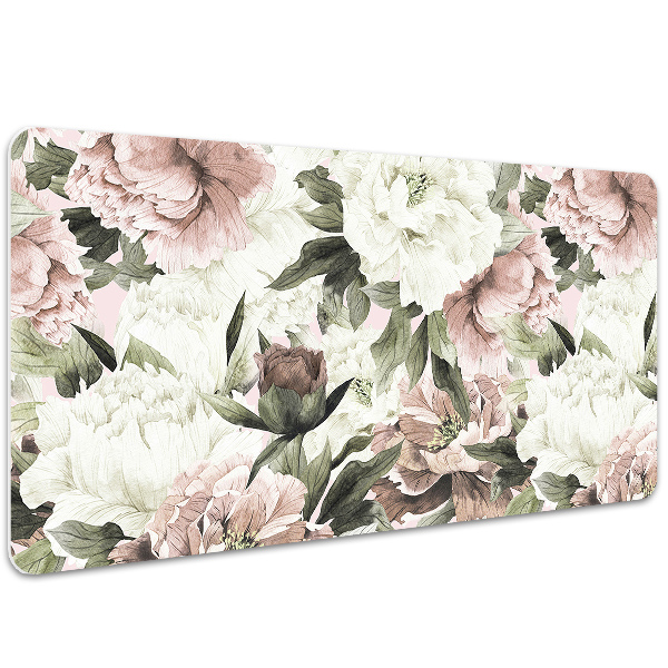 Desk mat Vintage bouquet of roses
