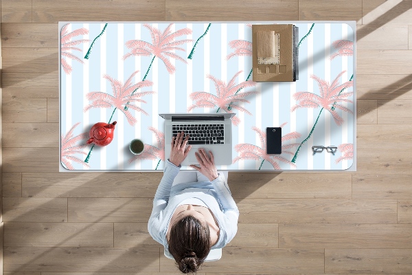 Full desk mat palm leaves