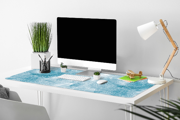 Desk pad tropical pattern