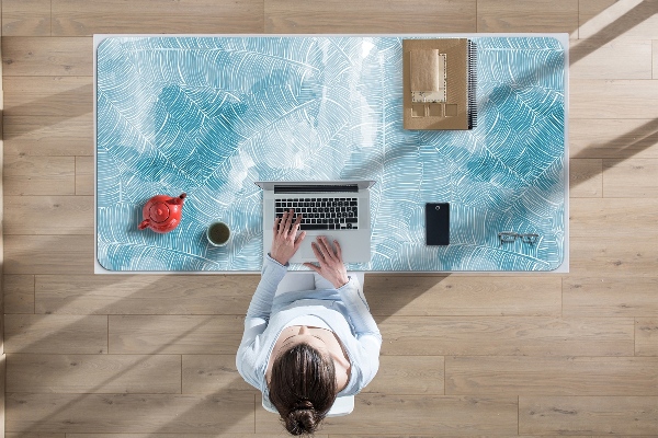 Desk pad tropical pattern