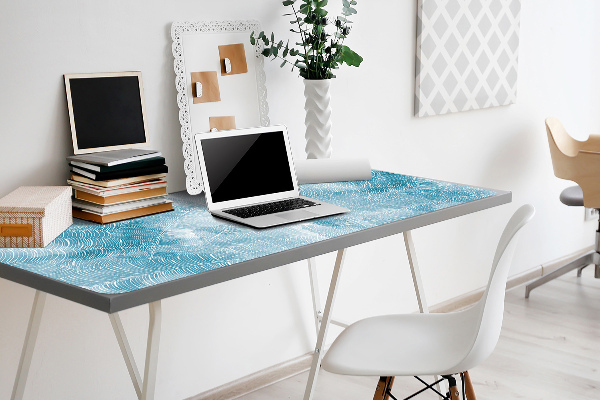 Desk pad tropical pattern