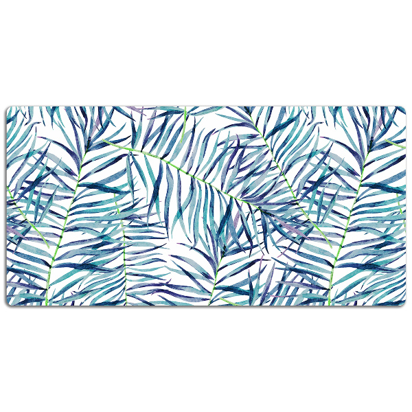 Full desk pad exotic leaves