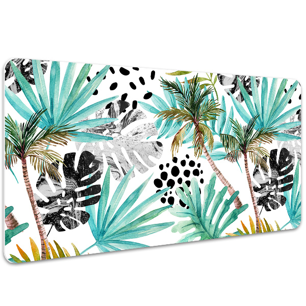 Full desk mat Palm trees and leaves