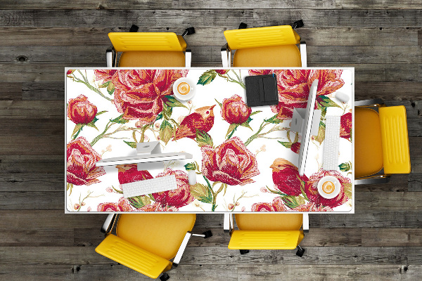Full desk mat red birds