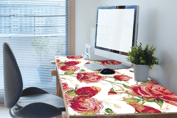 Full desk mat red birds