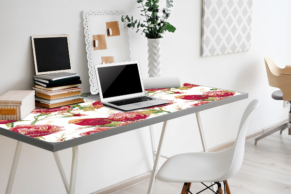 Full desk mat red birds