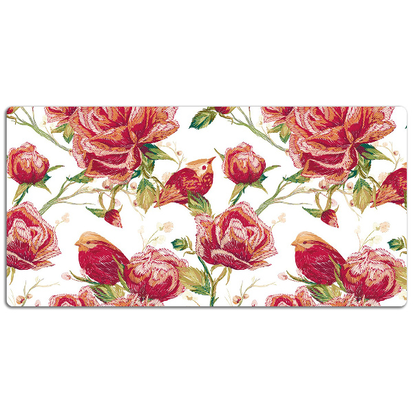 Full desk mat red birds