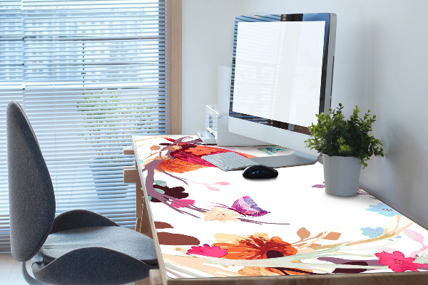 Desk pad Birds on a branch