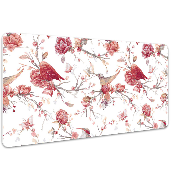 Full desk mat red birds