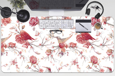 Full desk mat red birds