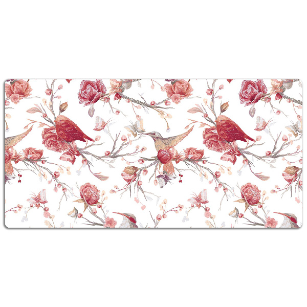 Full desk mat red birds