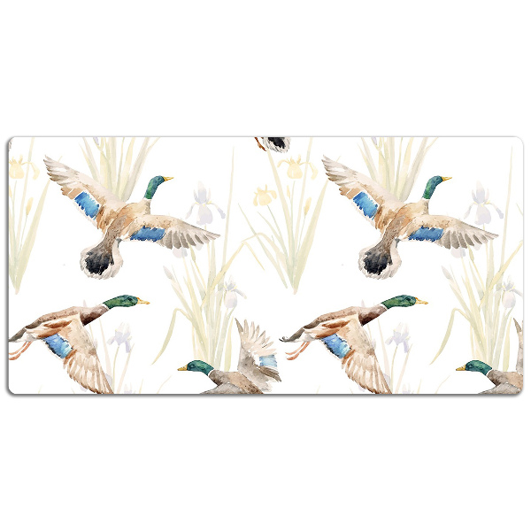 Large desk mat for children ducks