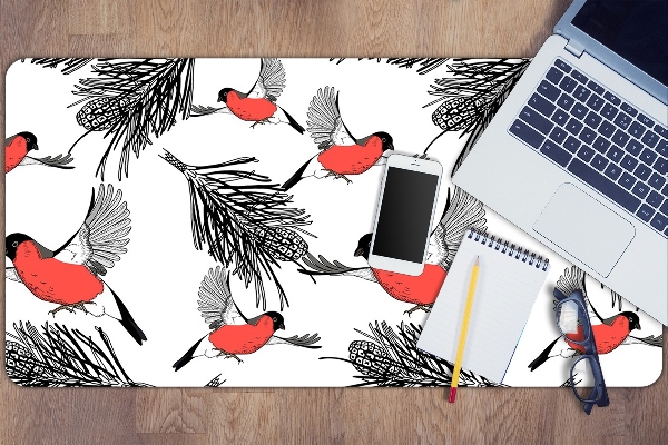 Large desk mat table protector Gile and trees
