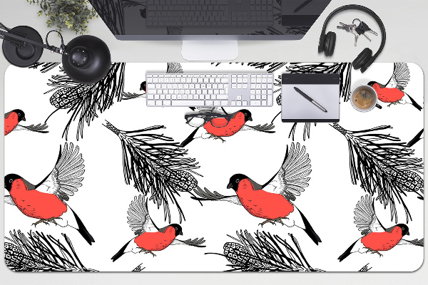 Large desk mat table protector Gile and trees