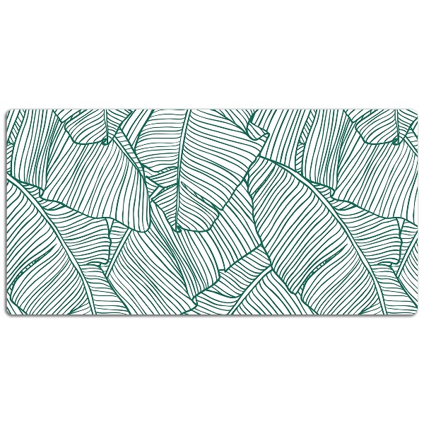 Large desk pad PVC protector Water leaves