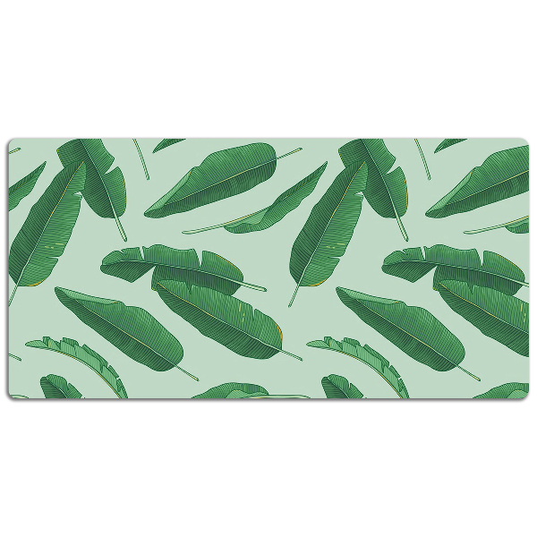 Full desk protector banana leaves