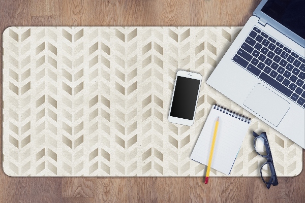Large desk mat table protector Gold vectors